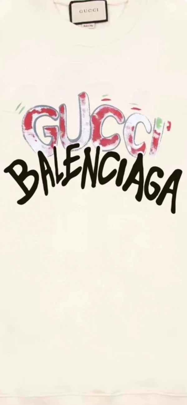 ブランドパーカー背面デザイン